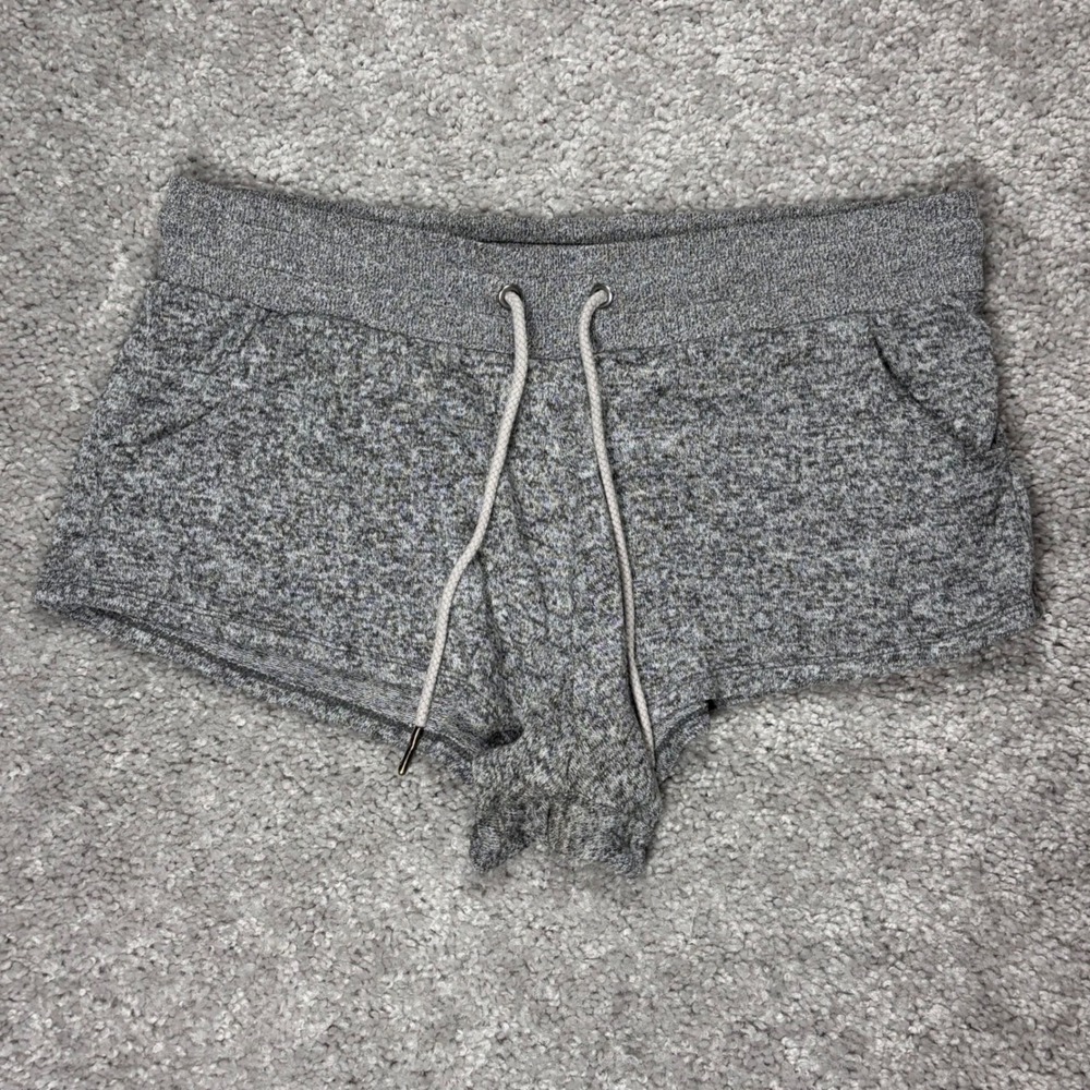 Out From Under Urban Outfitters Gray Heather Marled Lounge Shorts Women XS(READ)